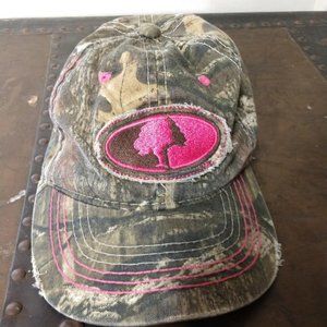 Mossy Oak Camo Ladies Fit Hat Embroidered Logo Mossy Oak